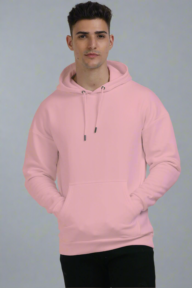 GLOSSY PINK UNISEX HOODIE.